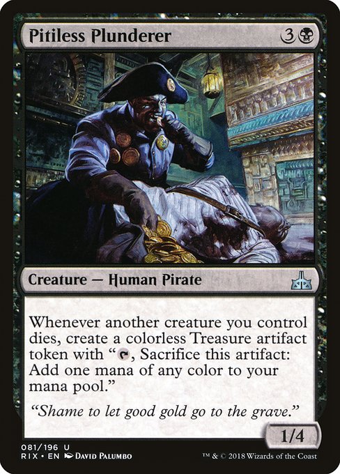 Pitiless Plunderer (81) - Rivals of Ixalan