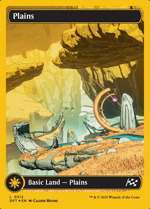 Plains (512) - FULL ART (Foil) - Aetherdrift