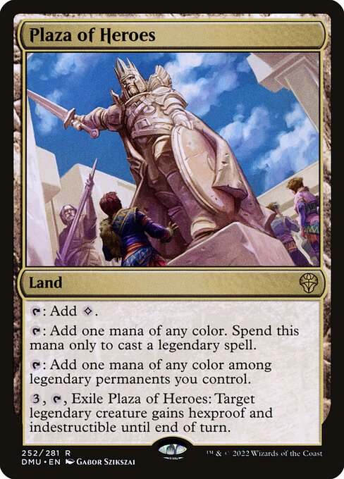 Plaza of Heroes (252) - Dominaria United