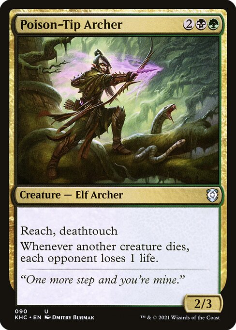 Poison-Tip Archer (90) - Kaldheim Commander