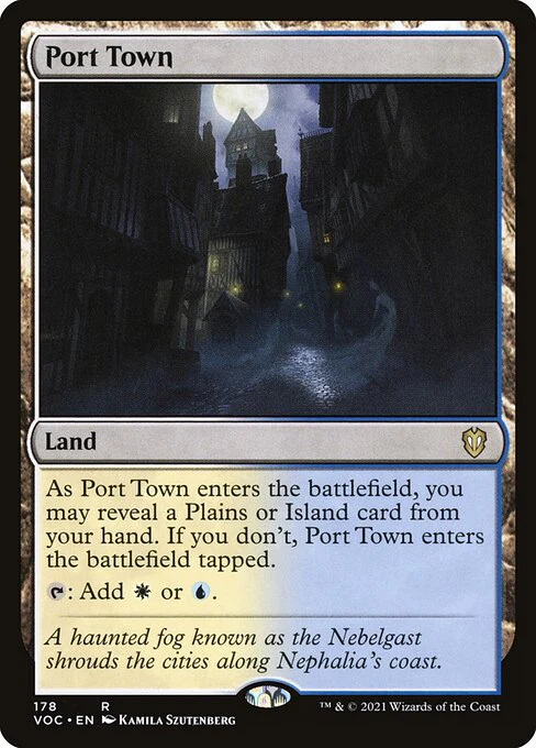 Port Town (178) - Crimson Vow Commander