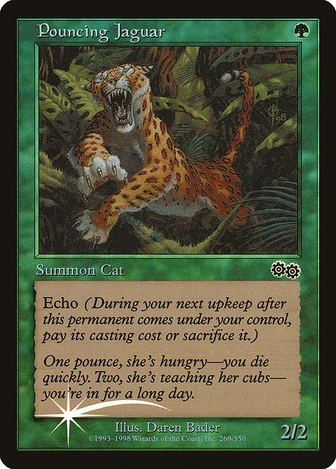 Pouncing Jaguar (2) (Foil) - Arena League 1999