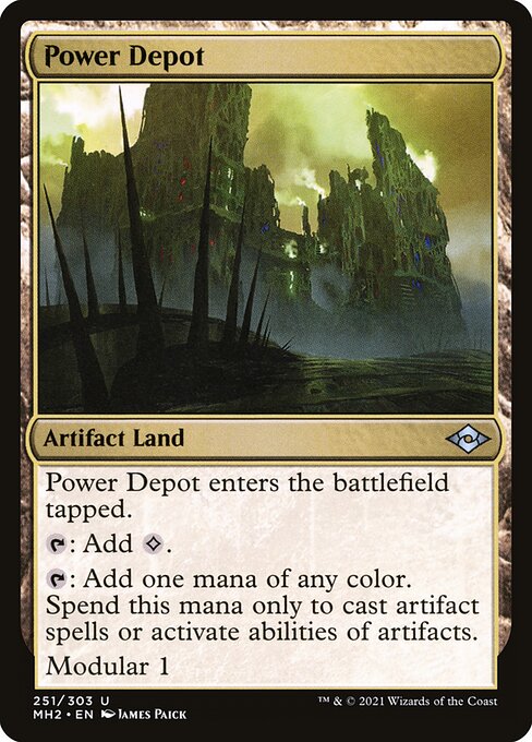 Power Depot (251) (Foil) - Modern Horizons 2