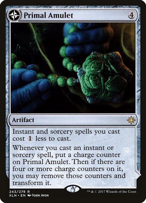 Primal Amulet // Primal Wellspring (243) - Ixalan