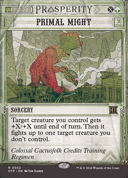 Primal Might (32) - BORDERLESS - Breaking News