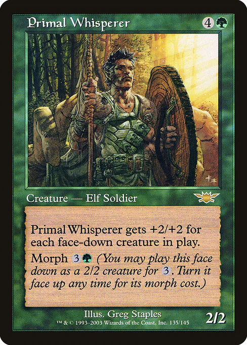 Primal Whisperer (135) (Foil) - Legions