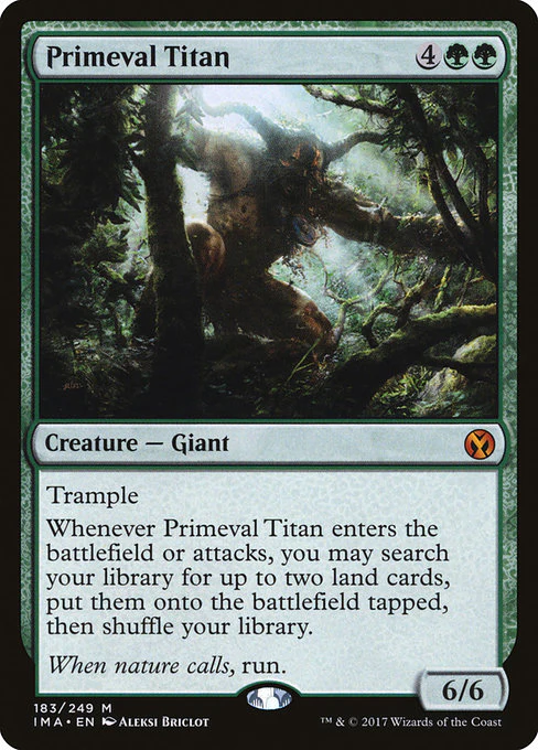 Primeval Titan (183) - Iconic Masters