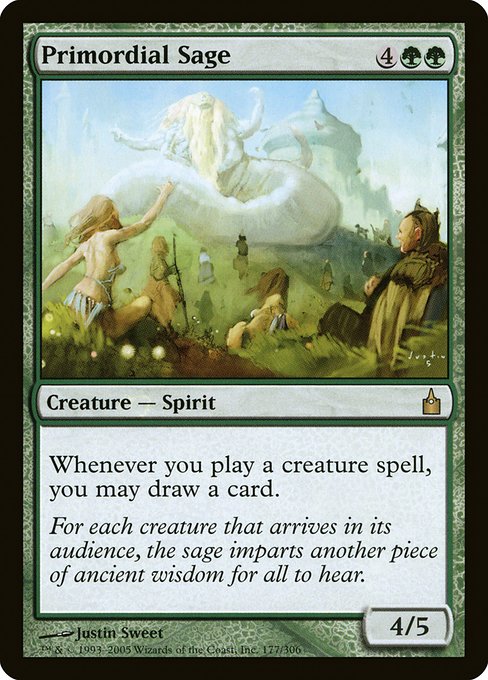 Primordial Sage (177) - Ravnica: City of Guilds