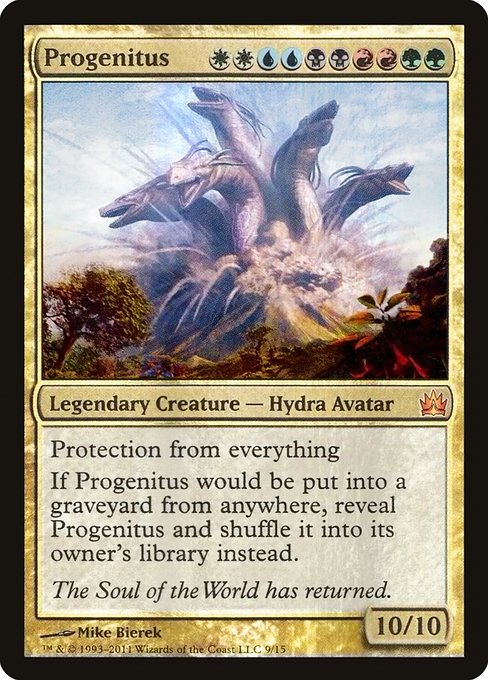 Progenitus (9) (Foil) - From the Vault: Legends