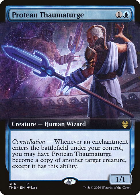 Protean Thaumaturge (306) - EXTENDED ART - Theros Beyond Death
