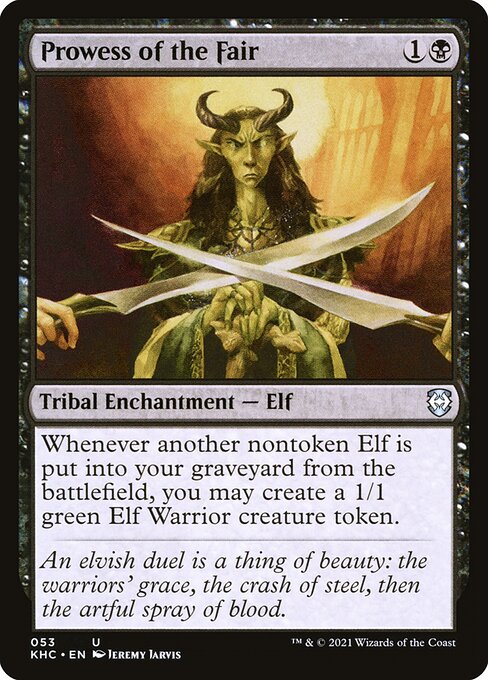 Prowess of the Fair (53) - Kaldheim Commander