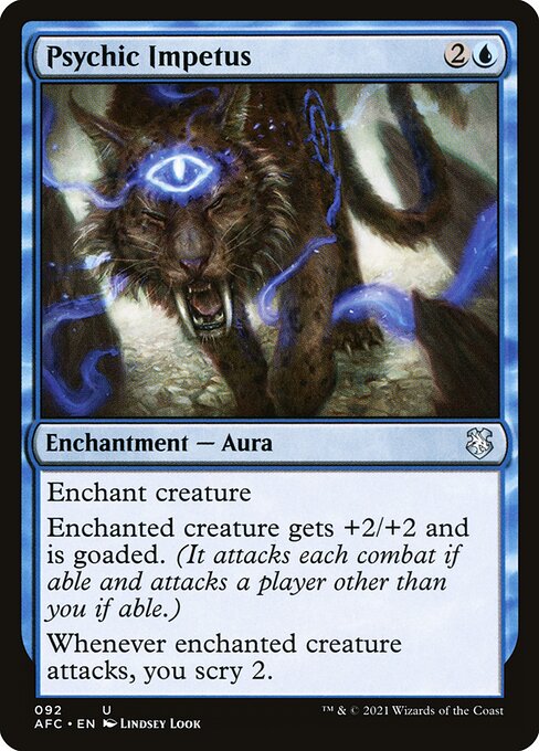 Psychic Impetus (92) - Forgotten Realms Commander