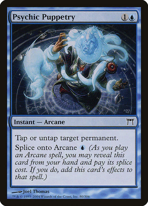 Psychic Puppetry (80) (Foil) - Champions of Kamigawa