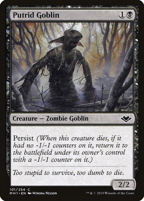 Putrid Goblin (101) - Modern Horizons