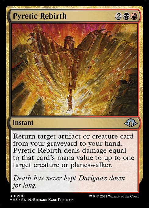 Pyretic Rebirth (200) (Foil) - Modern Horizons 3