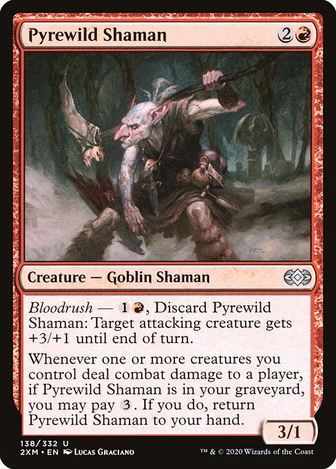 Pyrewild Shaman (138) (Foil) - Double Masters