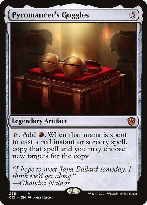 Pyromancer's Goggles (259) - Commander 2021
