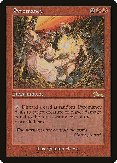 Pyromancy (88) (Foil) - Urza's Legacy