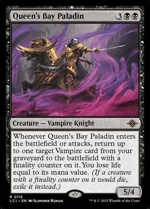 Queen's Bay Paladin (115) (Foil) - The Lost Caverns of Ixalan