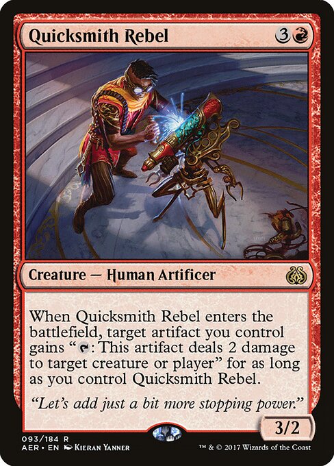 Quicksmith Rebel (93) (Foil) - Aether Revolt
