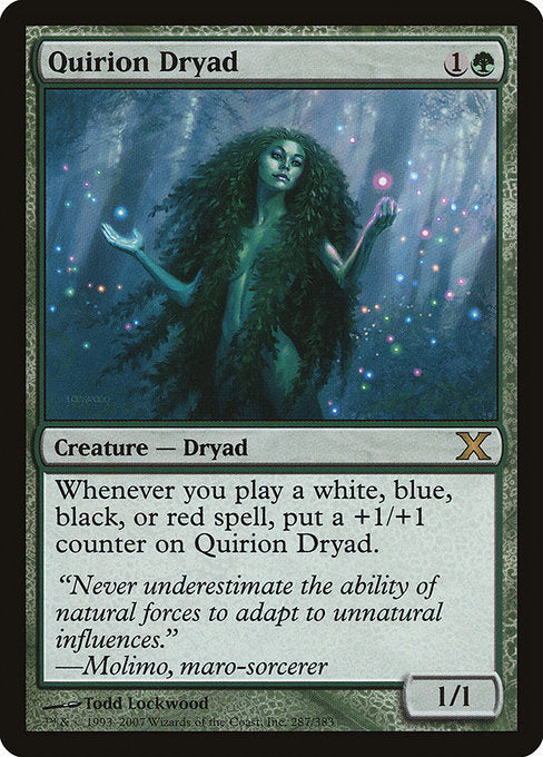 Quirion Dryad (287) - Tenth Edition
