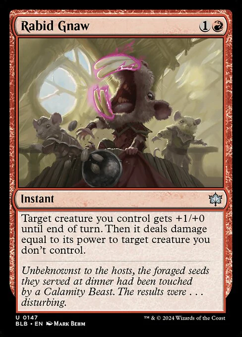 Rabid Gnaw (147) - Bloomburrow