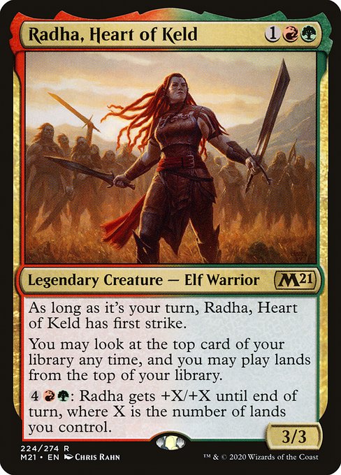 Radha, Heart of Keld (224) - Core Set 2021
