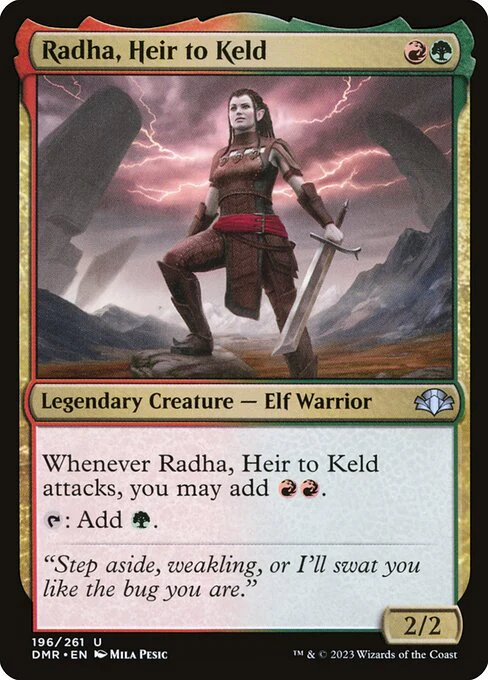 Radha, Heir to Keld (196) - Dominaria Remastered