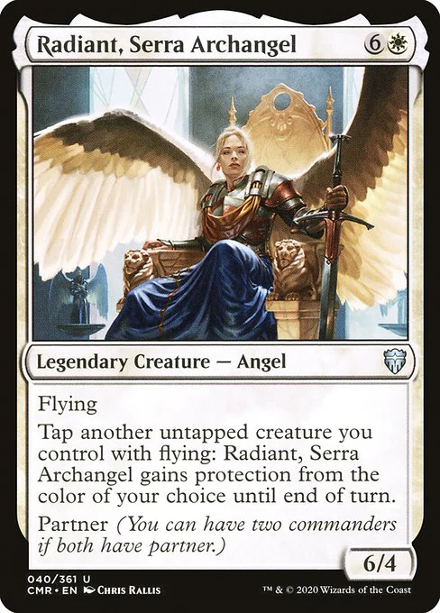 Radiant, Serra Archangel (40) - Commander Legends