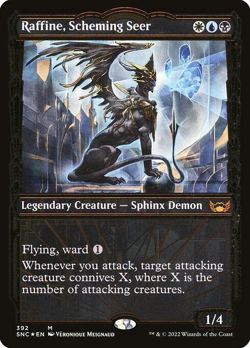 Raffine, Scheming Seer (392) - SHOWCASE (Foil) - Streets of New Capenna
