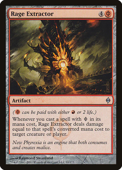 Rage Extractor (91) (Foil) - New Phyrexia