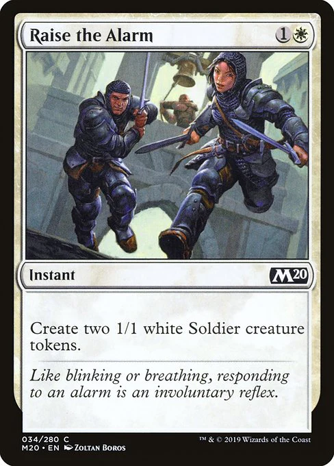 Raise the Alarm (34) - Core Set 2020