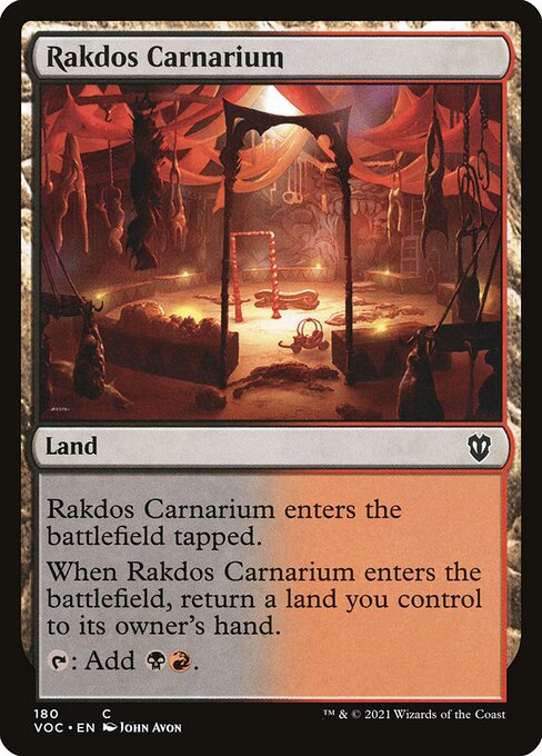 Rakdos Carnarium (180) - Crimson Vow Commander