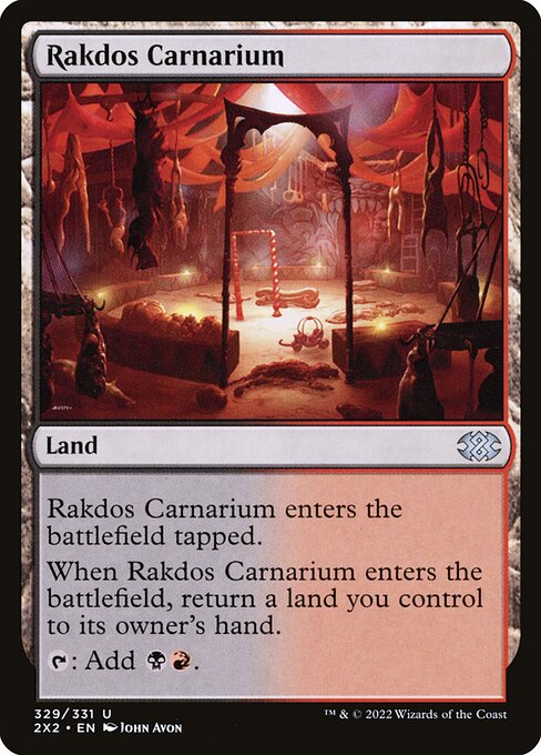 Rakdos Carnarium (329) (Foil) - Double Masters 2022
