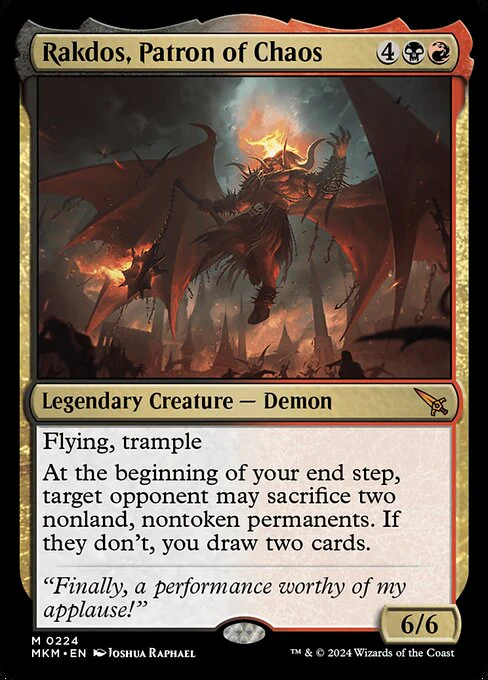 Rakdos, Patron of Chaos (224) - Murders at Karlov Manor