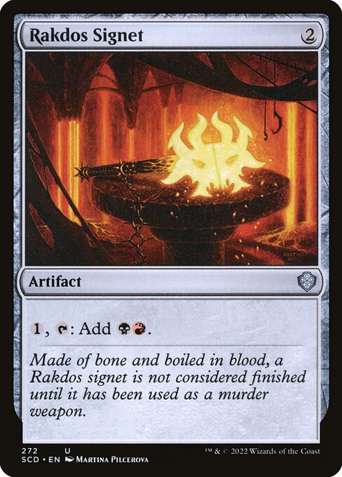 Rakdos Signet (272) - Starter Commander Decks