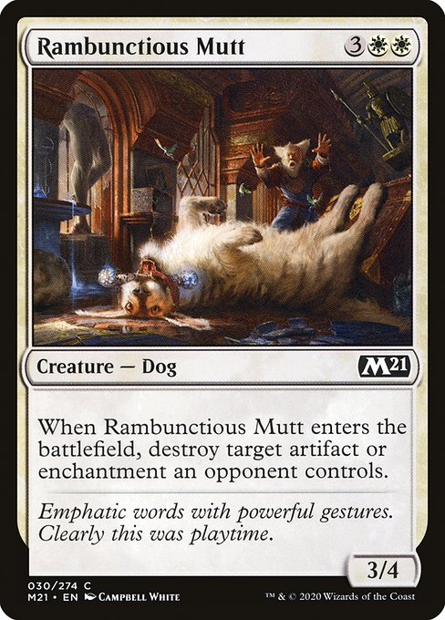 Rambunctious Mutt (30) - Core Set 2021