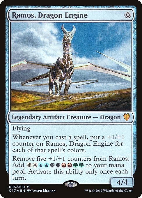 Ramos, Dragon Engine (55) (Foil) - Commander 2017