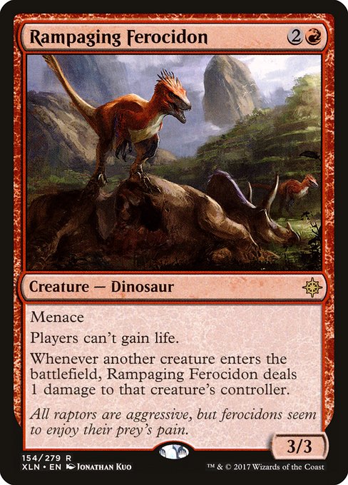 Rampaging Ferocidon (154) - Ixalan