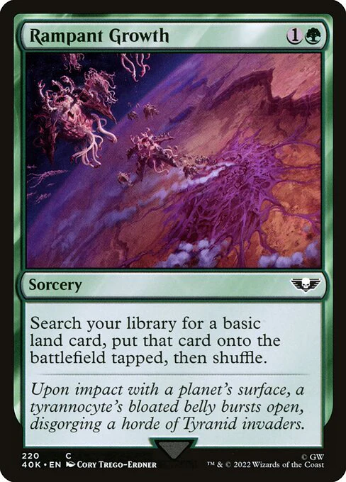 Rampant Growth (220) - Warhammer 40,000 Commander