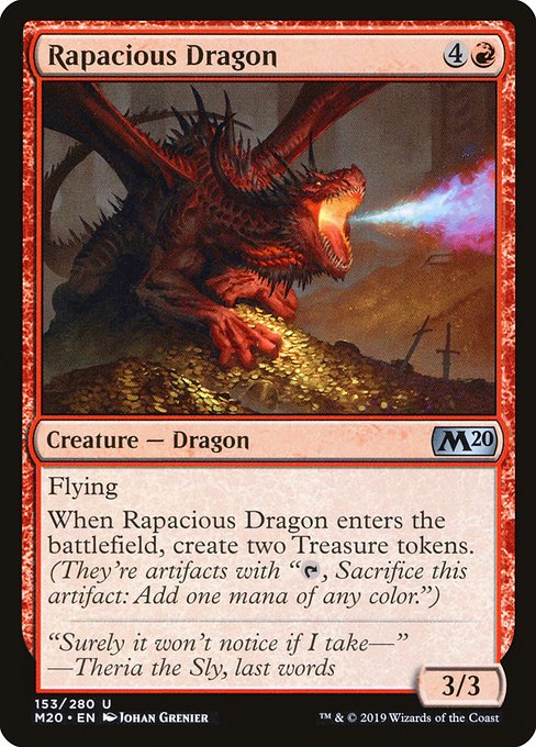 Rapacious Dragon (153) - Core Set 2020