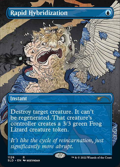 Rapid Hybridization (1126) - BORDERLESS - FULL ART (Foil) - Secret Lair Drop