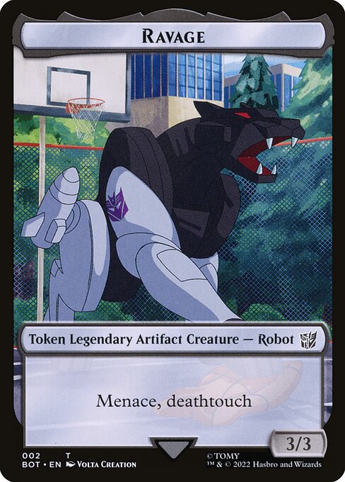Ravage (2) - Transformers Tokens