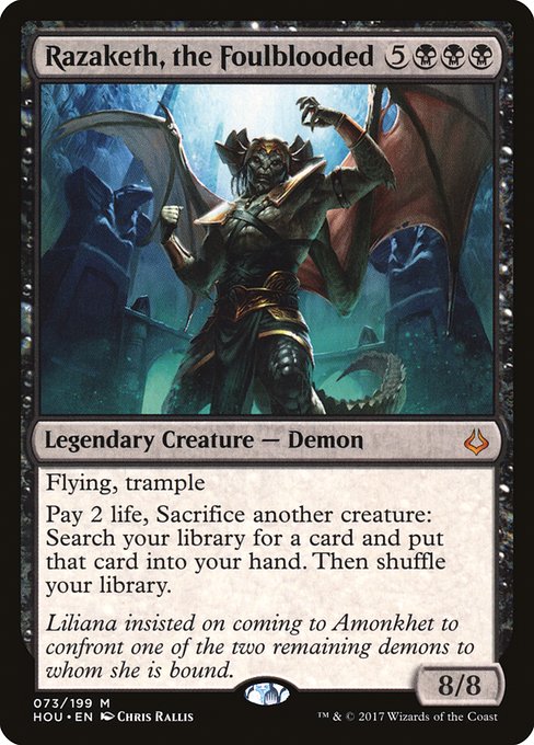 Razaketh, the Foulblooded (73) - Hour of Devastation