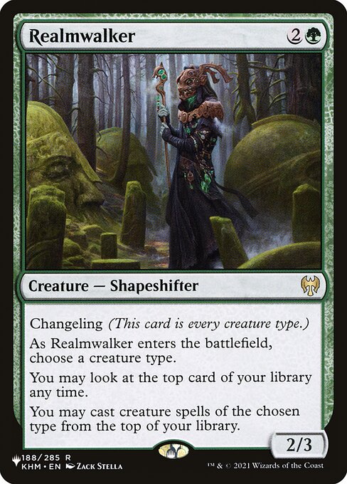 Realmwalker (KHM-188) - The List