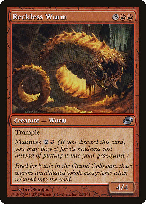 Reckless Wurm (120) - Planar Chaos