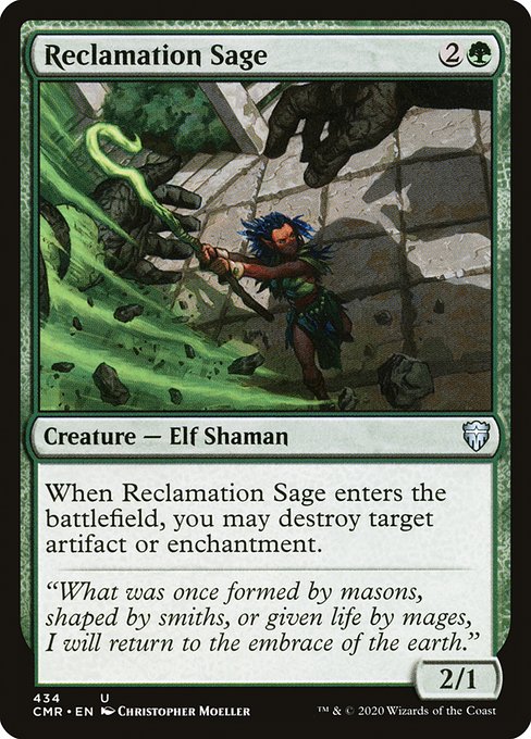 Reclamation Sage (434) - Commander Legends
