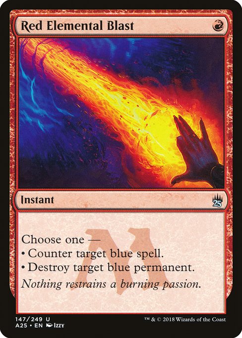 Red Elemental Blast (147) - Masters 25