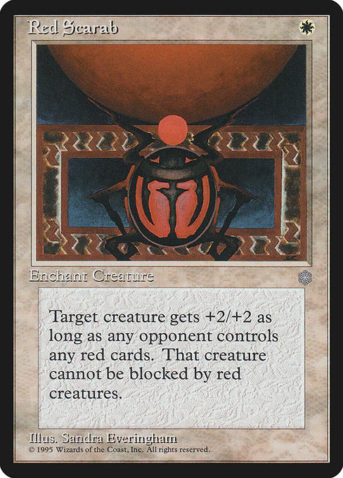 Red Scarab (49) - Ice Age