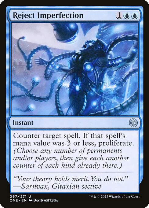 Reject Imperfection (67) - Phyrexia: All Will Be One